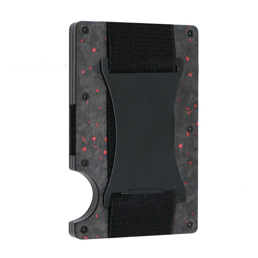 Aluminum Alloy Clamp for Fiber Wallets and Carbon Accessories - Metal Wallet Anti-Theft Cool Cats carbon fiber wallet
