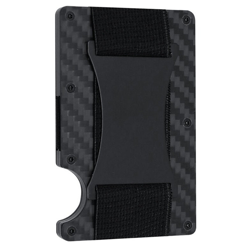 Aluminum Alloy Clamp for Fiber Wallets and Carbon Accessories - Metal Wallet Anti-Theft Cool Cats carbon fiber wallet