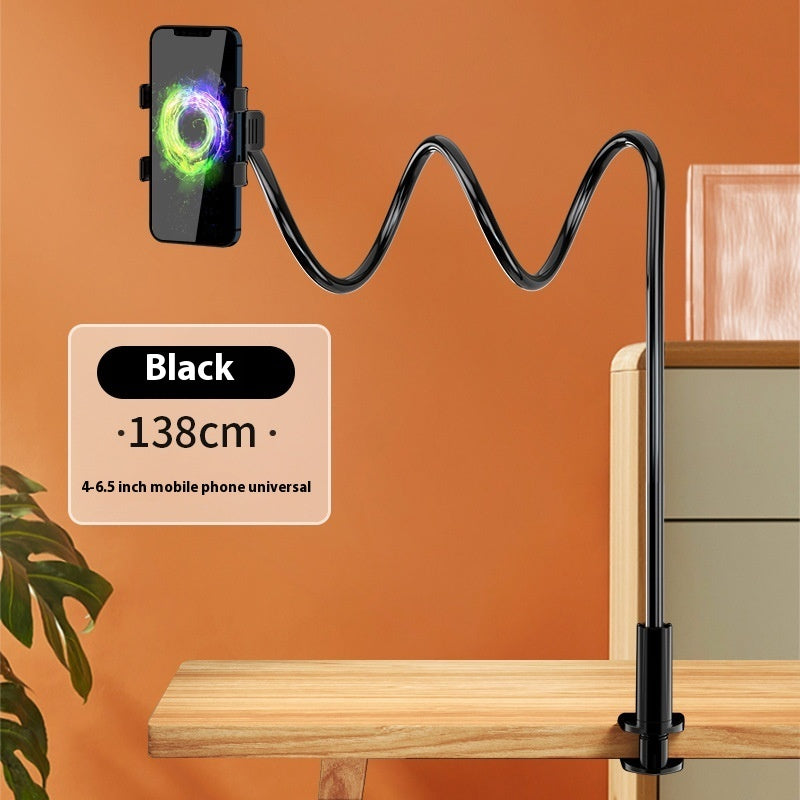 Aluminum Alloy Mobile Phone Bracket with Spiral Clip and Flat Base - Teleplus mobile phone bracket spiral aluminum alloy