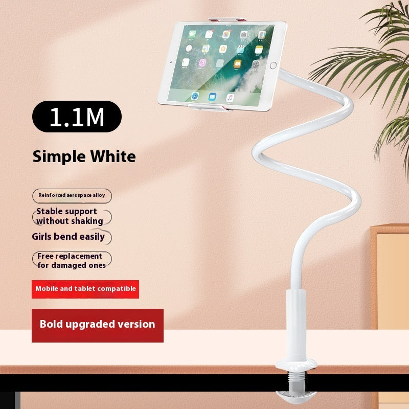 Aluminum Alloy Mobile Phone Bracket with Spiral Clip and Flat Base - Teleplus mobile phone bracket spiral aluminum alloy