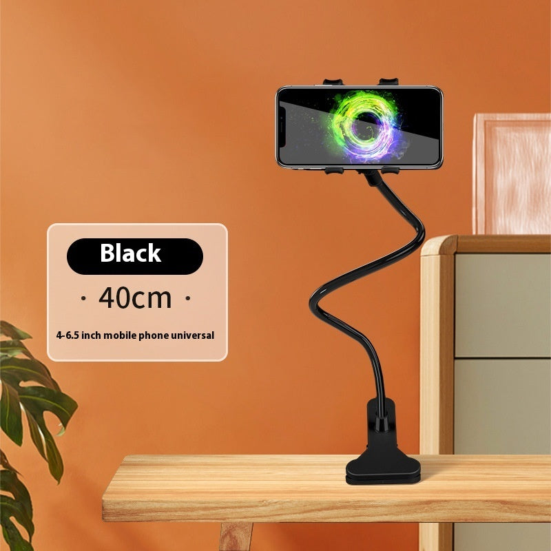 Aluminum Alloy Mobile Phone Bracket with Spiral Clip and Flat Base - Teleplus mobile phone bracket spiral aluminum alloy