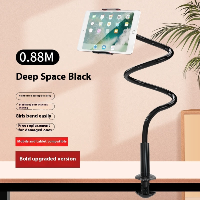 Aluminum Alloy Mobile Phone Bracket with Spiral Clip and Flat Base - Teleplus mobile phone bracket spiral aluminum alloy