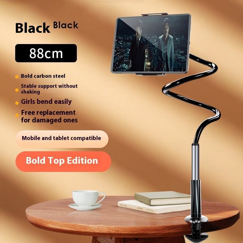 Aluminum Alloy Mobile Phone Bracket with Spiral Clip and Flat Base - Teleplus mobile phone bracket spiral aluminum alloy