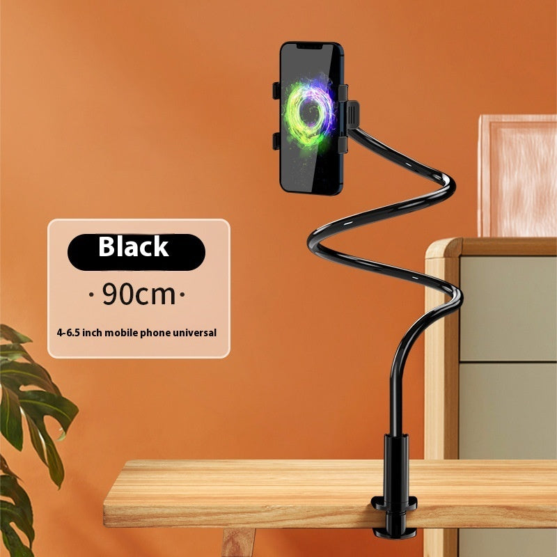 Aluminum Alloy Mobile Phone Bracket with Spiral Clip and Flat Base - Teleplus mobile phone bracket spiral aluminum alloy