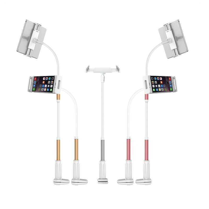 Aluminum Alloy Mobile Phone Bracket with Spiral Clip and Flat Base - Teleplus mobile phone bracket spiral aluminum alloy