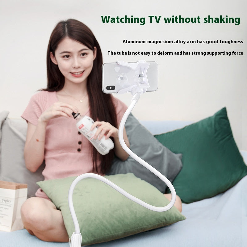 Aluminum Alloy Mobile Phone Bracket with Spiral Clip and Flat Base - Teleplus mobile phone bracket spiral aluminum alloy