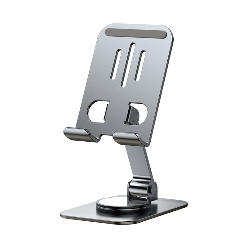Aluminum Alloy Mobile Phone Holder with Lazy Folding Rotation - Teleplus aluminum alloy mobile phone holder lazy