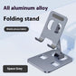 Aluminum Alloy Mobile Phone Holder with Lazy Folding Rotation - Teleplus aluminum alloy mobile phone holder lazy
