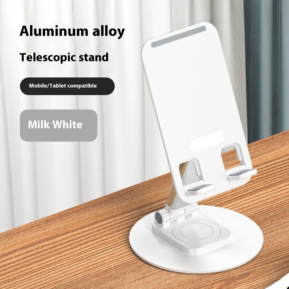 Aluminum Alloy Mobile Phone Holder with Lazy Folding Rotation - Teleplus aluminum alloy mobile phone holder lazy