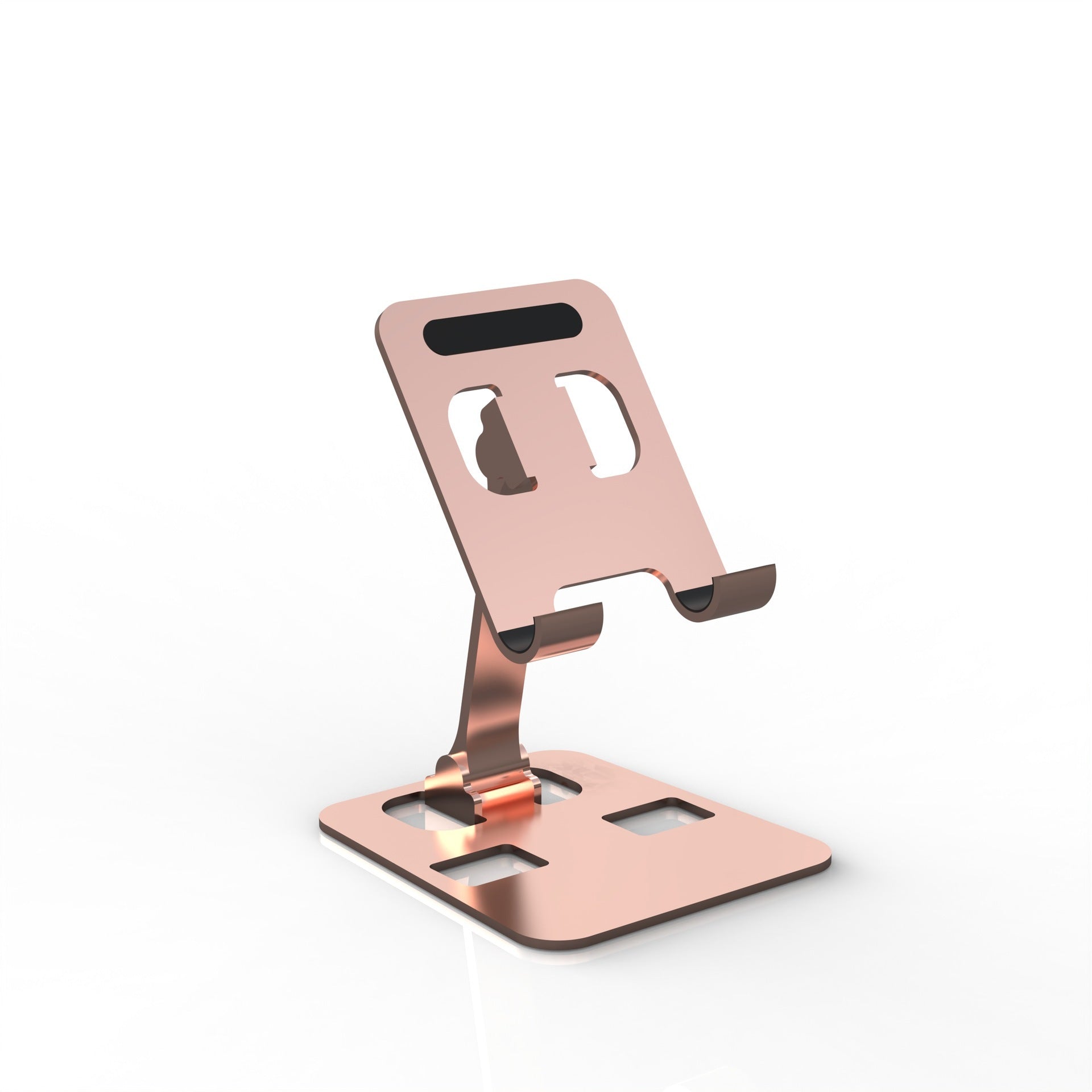 Aluminum Alloy Rotating Desktop Stand for Mobile Phones in Multiple Colors - aluminum alloy rotating mobile phone metal