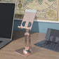 Aluminum Alloy Rotating Desktop Stand for Mobile Phones in Multiple Colors - aluminum alloy rotating mobile phone metal