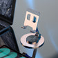 Aluminum Alloy Rotating Desktop Stand for Mobile Phones in Multiple Colors - aluminum alloy rotating mobile phone metal