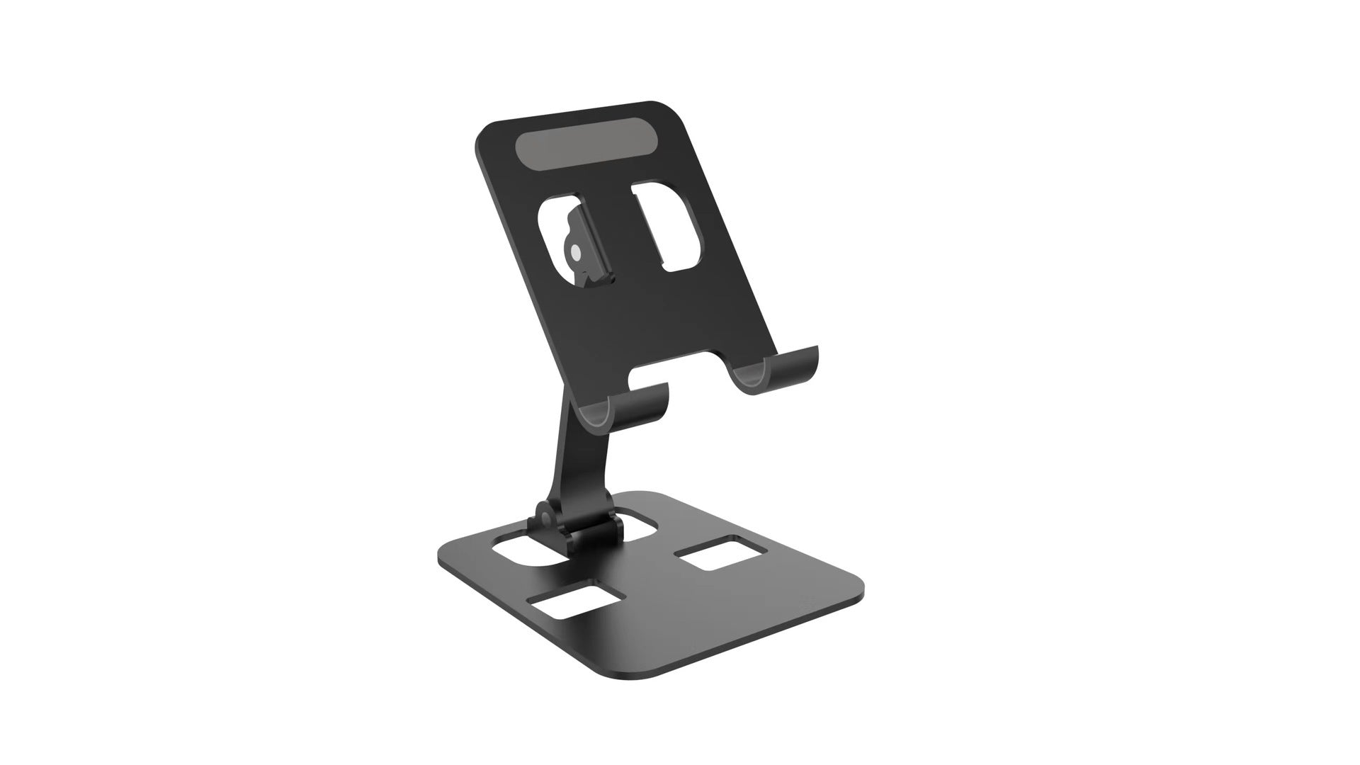 Aluminum Alloy Rotating Desktop Stand for Mobile Phones in Multiple Colors - aluminum alloy rotating mobile phone metal