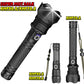Aluminum Alloy Telescopic Flashlight with XHP70.2 USB Charging and Zoom - Teleplus aluminum alloy telescopic zoom usb