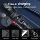 Aluminum Alloy Telescopic Flashlight with XHP70.2 USB Charging and Zoom - Teleplus aluminum alloy telescopic zoom usb
