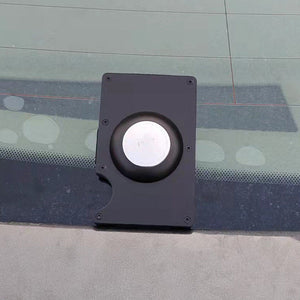 Aluminum Card Holder with Hidden or Leakage Screw Options for Cards - Screws and Style aluminum card holder