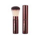 Aluminum Handle Powder Foundation Brush with Artificial Fiber for Makeup - powder foundation brush makeup eye shadow