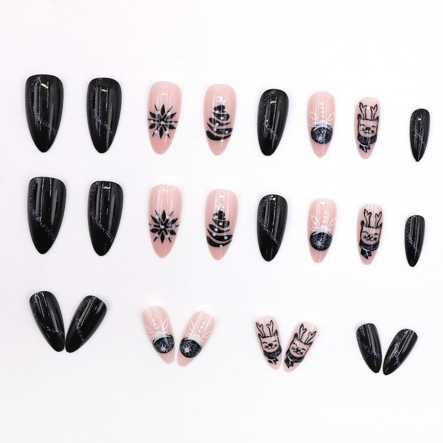 American Simple Blue Sky Nail Stickers 24 Sheets for Elegant Art - Teleplus american simple blue black night sky nail
