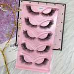 American Style Fox Fly False Eyelashes for Elegant Look 17.5cm x 9.5cm - Teleplus american style fox fly false eyelashes