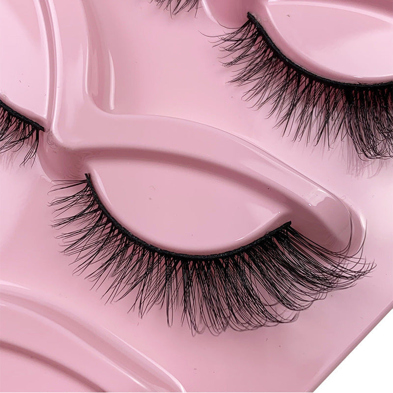 American Style Fox Fly False Eyelashes for Elegant Look 17.5cm x 9.5cm - Teleplus american style fox fly false eyelashes