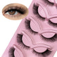 American Style Fox Fly False Eyelashes for Elegant Look 17.5cm x 9.5cm - Teleplus american style fox fly false eyelashes