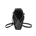 American Style PVC Chain Shoulder Bag with Mirror and Multi-Color Options - Teleplus american style pvc chain shoulder