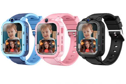 4G Android Kids Smartwatch SIM -kortilla, GPS + WiFi + LBS -seuranta, vedenpitävä IP67, SOS -hätäpainike, HD -videopuhelu, äänikeskustelu, tekstiviestit, koulutila, etävalvonta, kamera, musiikkisoitin, useita kieliä, vanhempien hallinta, lasten älykello