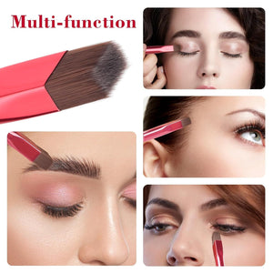 Angled Eyebrow Brush for Shaping Filling Eyeshadow Blending and Hairline - eyebrow brush angled brush】 shaping filling