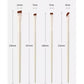 Angled Eyeliner Brush Set Professional Fine Makeup Brushes for Precise Lines - Tools Teleplus eyeliner brush set angled