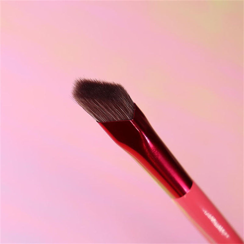 Angled Makeup Brush for Eyebrow Squared Face Concealer Soft Synthetic Fibers - angled makeup brush eyebrow squared
