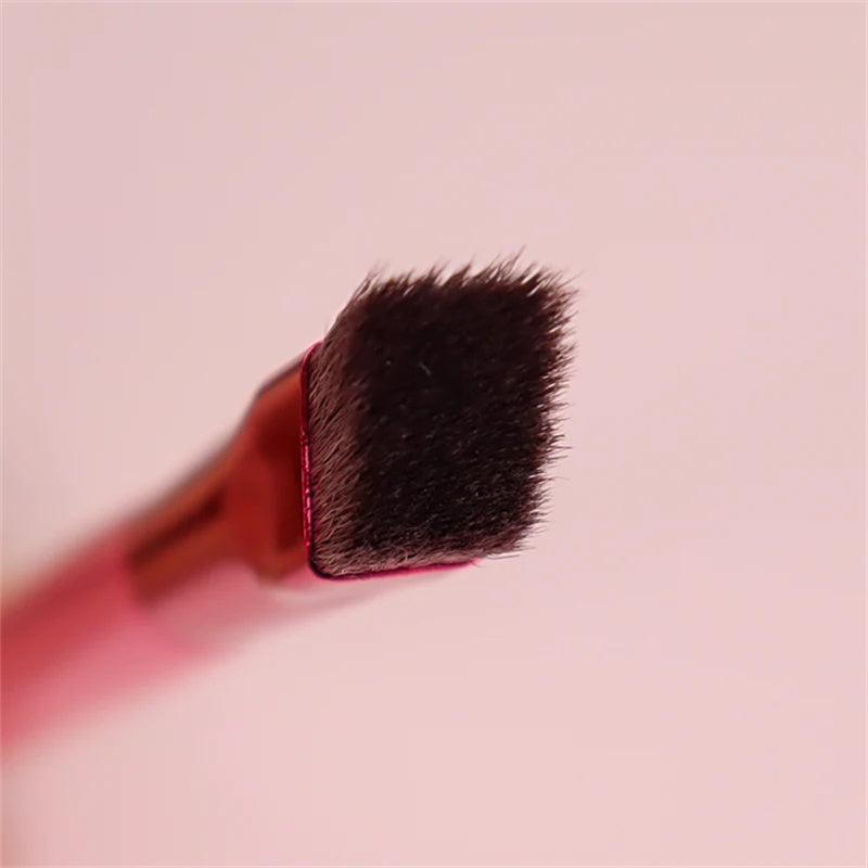 Angled Makeup Brush for Eyebrow Squared Face Concealer Soft Synthetic Fibers - angled makeup brush eyebrow squared