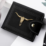 Animal Black Ultra-Light Anti-Theft PU Wallet with Storage - Teleplus animal black ultra-light anti-theft pu wallet