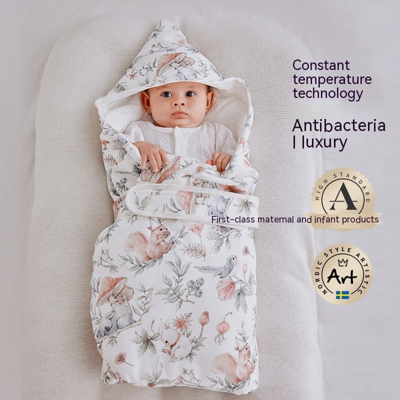 Animal Cartoon Flower Cotton Throw Blanket for United States CHF - Snuggle Like a Spring Burrito in Pure Bliss united