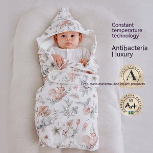 Animal Cartoon Flower Cotton Throw Blanket for United States CHF - Snuggle Like a Spring Burrito in Pure Bliss united