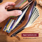 Animal Leather Wallet with Polyester Lining for Daily Use and Anti-Theft - Durable animal leather wallet genuine urban