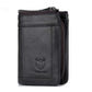 Animal Leather Wallet with Polyester Lining for Daily Use and Anti-Theft - Durable animal leather wallet genuine urban