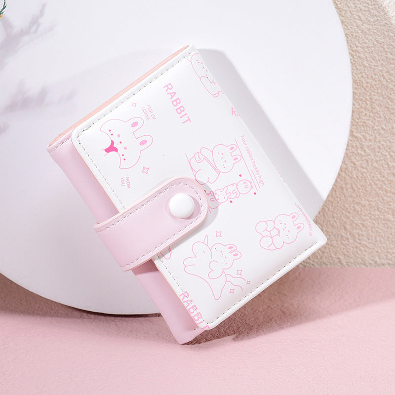 Animal Lining Wallet in Polyester with Bright Colors for US and CHF Buyers - Cute Cartoon Wallets Girls Who Love Fun
