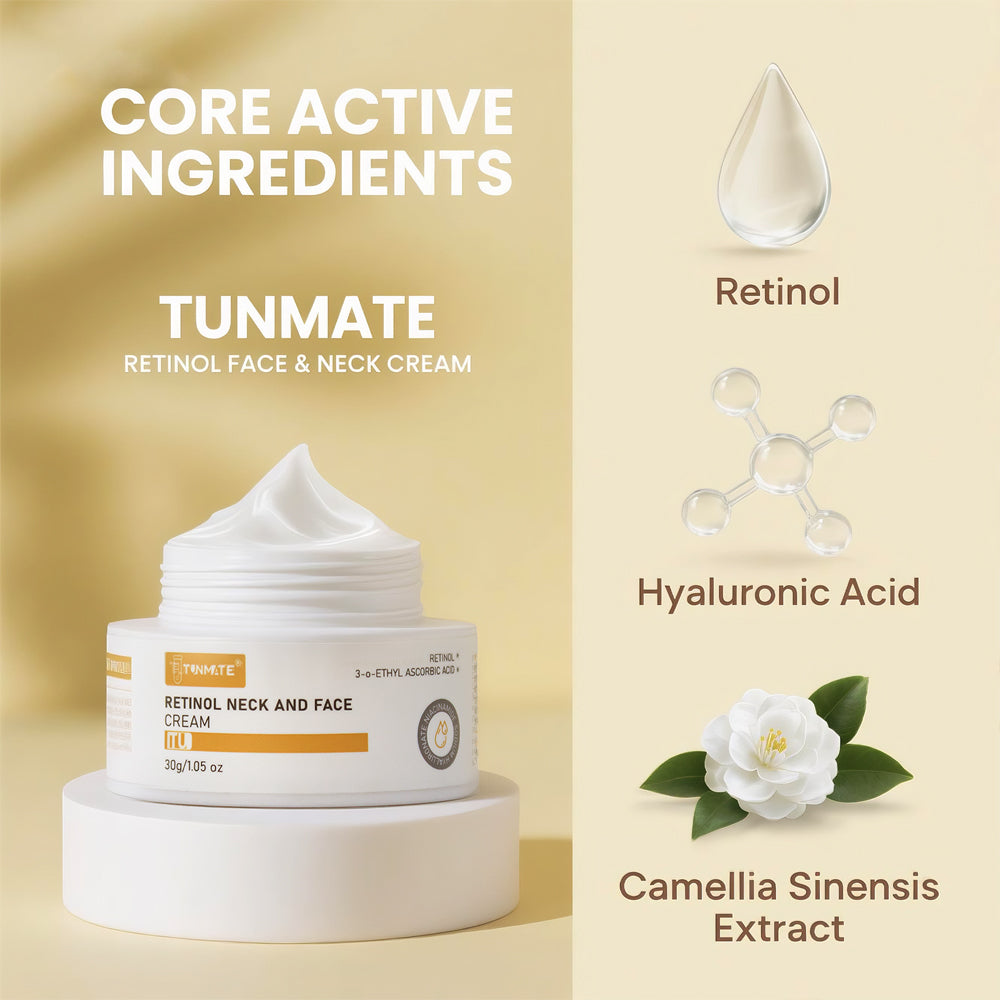 Anti Aging Face Cream Retinol Collagen Hyaluronic Acid Moisturizer for Wrinkles - Teleplus