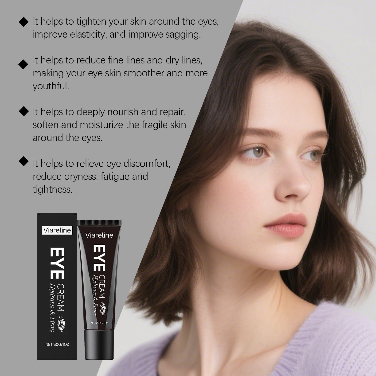 Anti Aging Moisturizing Cream with Peptides and Hydrating Minerals - moisturizing cream