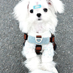 Anti Bite Dog Leash H03 Brown Nylon Cotton Polyester Strong Traction Rope - Teleplus h03 brown