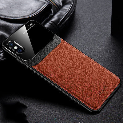 Anti-drop leather phone case - Anti-Drop Leather Phone Case for iPhone Series