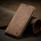 Anti-drop Phone Case Retro Flip Card Protective Leather Case - Anti-Drop Phone Case Retro Flip Card Leather Style