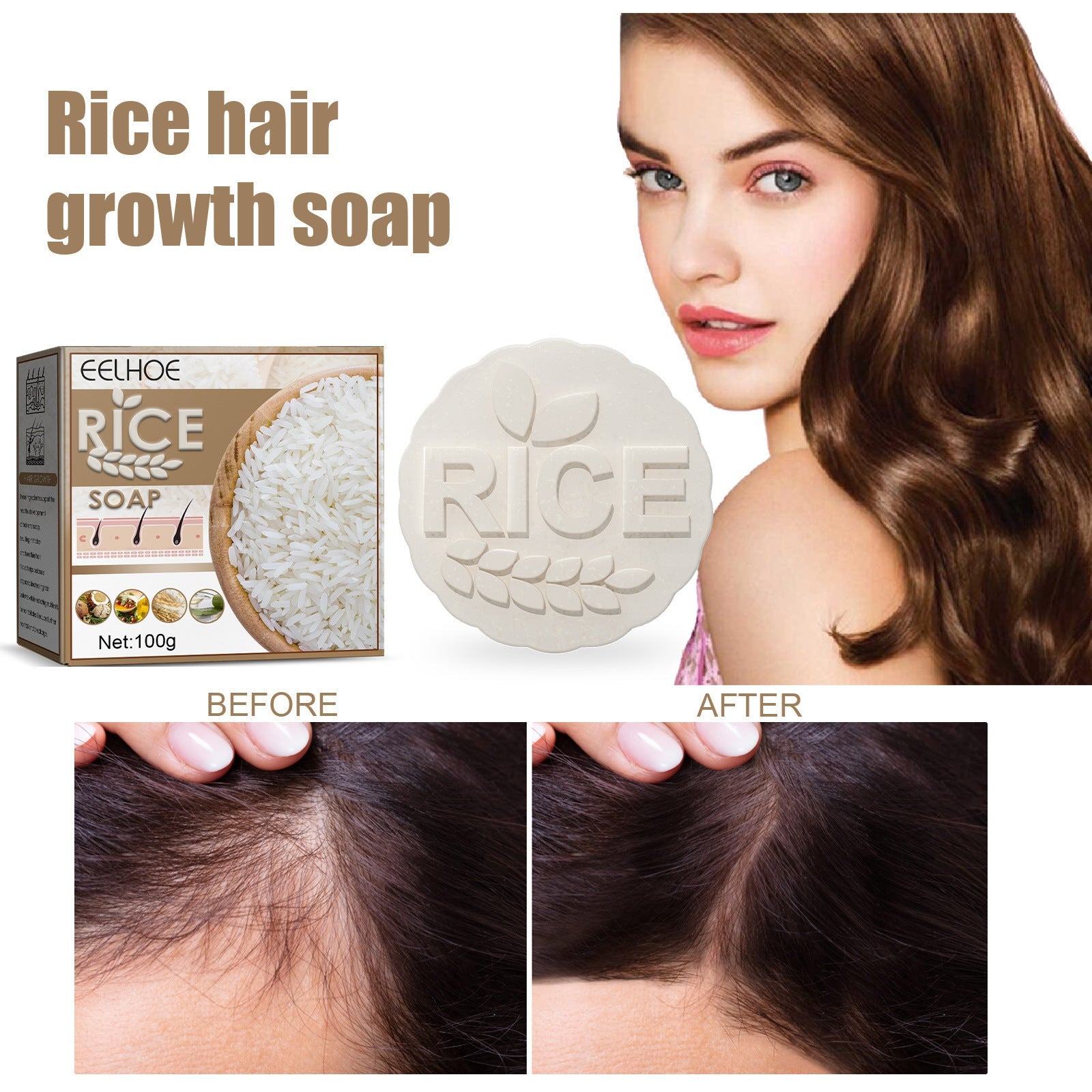 Natural Shea and Rice Bran Soap for Cleaning in the United States - Shampoo That Won’t Drop US united states chf
