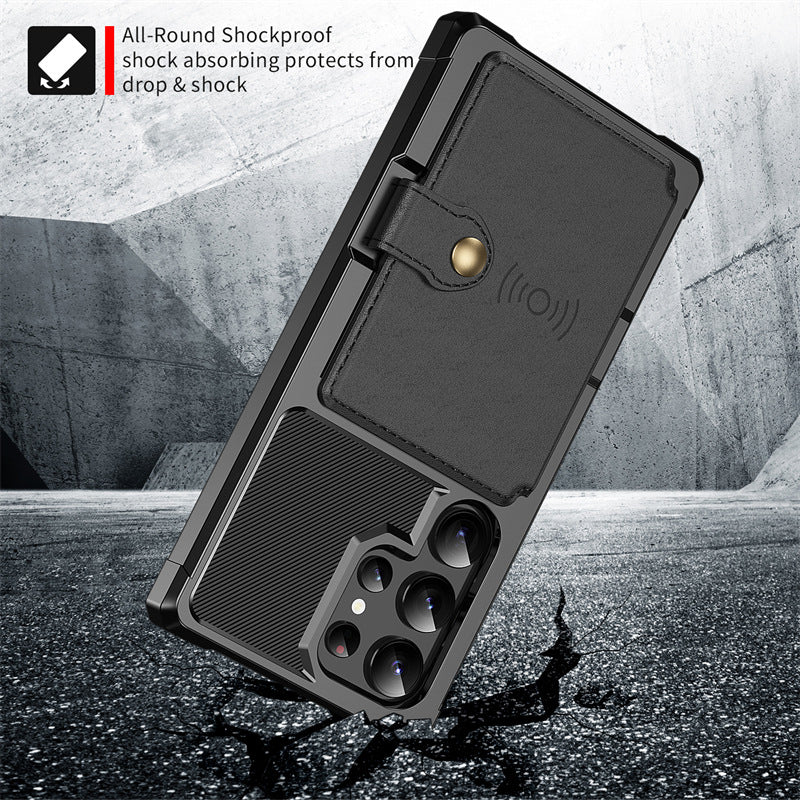 Anti-fall TPU PC Back Cover for S23 Phone Case Protective - Teleplus car protective cover s23 phone case