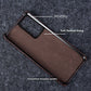 Anti-fingerprint Half Pack Anti-fall Genuine Leather Phone Case - Genuine Leather Half Pack Anti-Fingerprint Phone Case