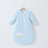 Anti-jump Thickening Of Baby Sleeping Bag In Autumn And Winter - Light blue clouds thickened