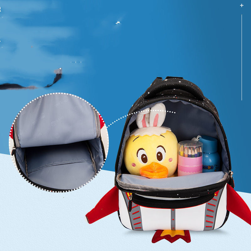 Anti-lost Cute Cartoon Love Backpack For Boys And Girls - Astronaut Approved Cute Cartoon Love Backpack for Kids