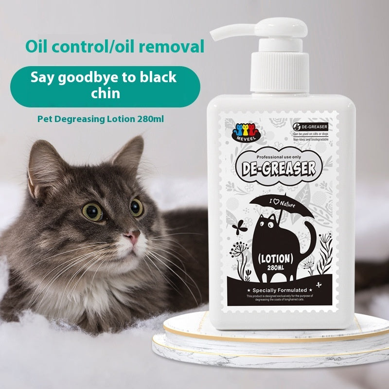 Anti-Mite Cat Shower Gel 500ml for Ragdoll Persian Siamese Sphynx Shorthair - shower gel