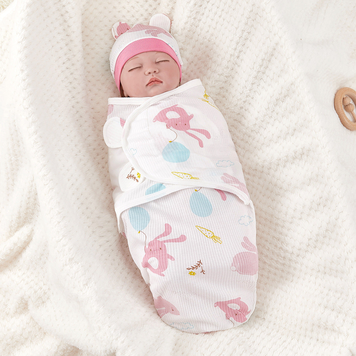 Anti-startle Swaddling Cotton Printing Gro-bag Spring And Summer Baby Wrap - Snag the Pure Cotton Anti-Startle Baby