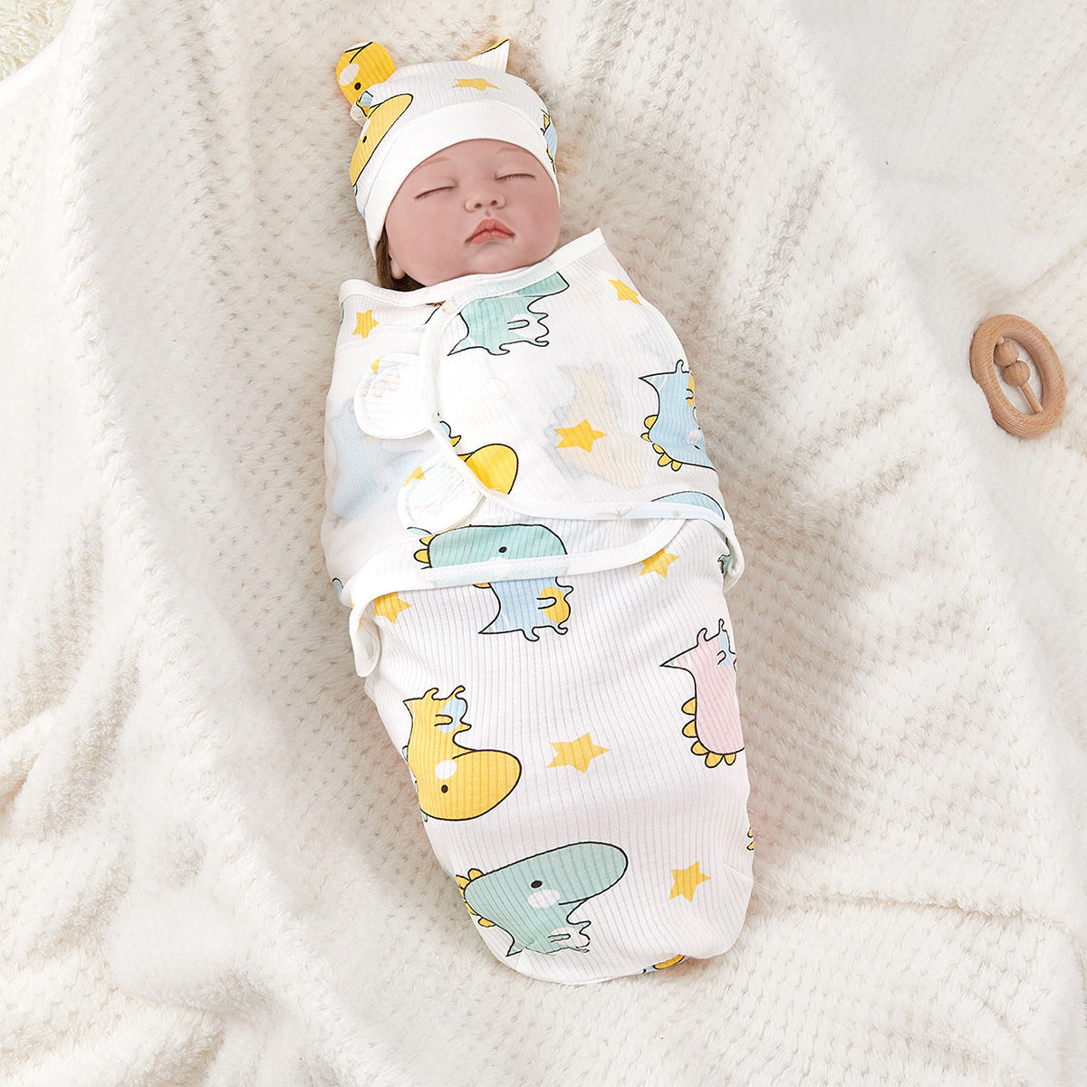 Anti-startle Swaddling Cotton Printing Gro-bag Spring And Summer Baby Wrap - Snag the Pure Cotton Anti-Startle Baby